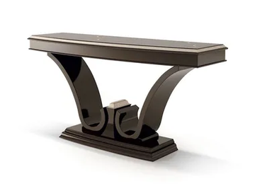 6233 - Rectangular wooden console table by Carpanese Home - view 2